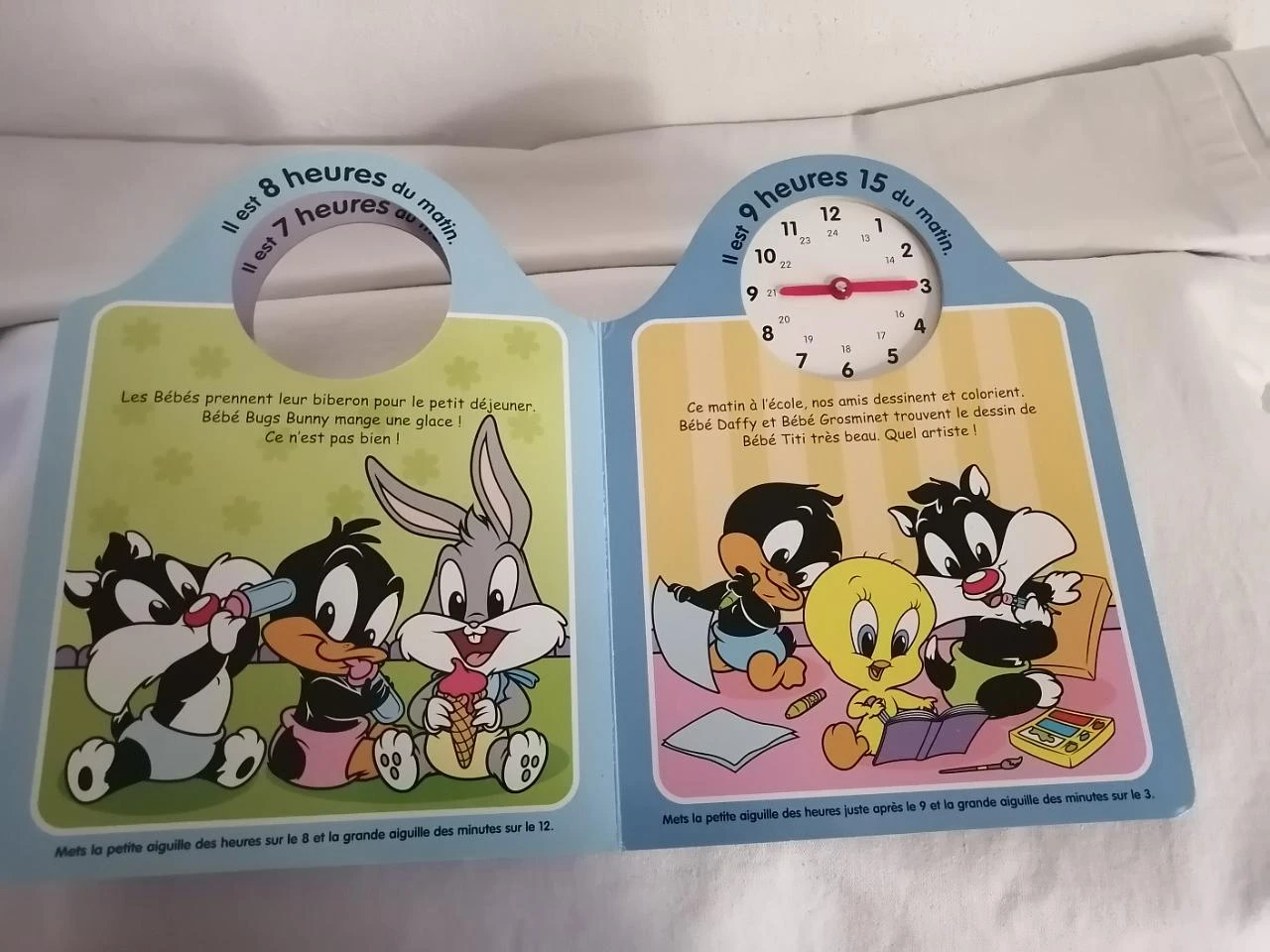 j'apprends les heures - kinderboek – photo 3